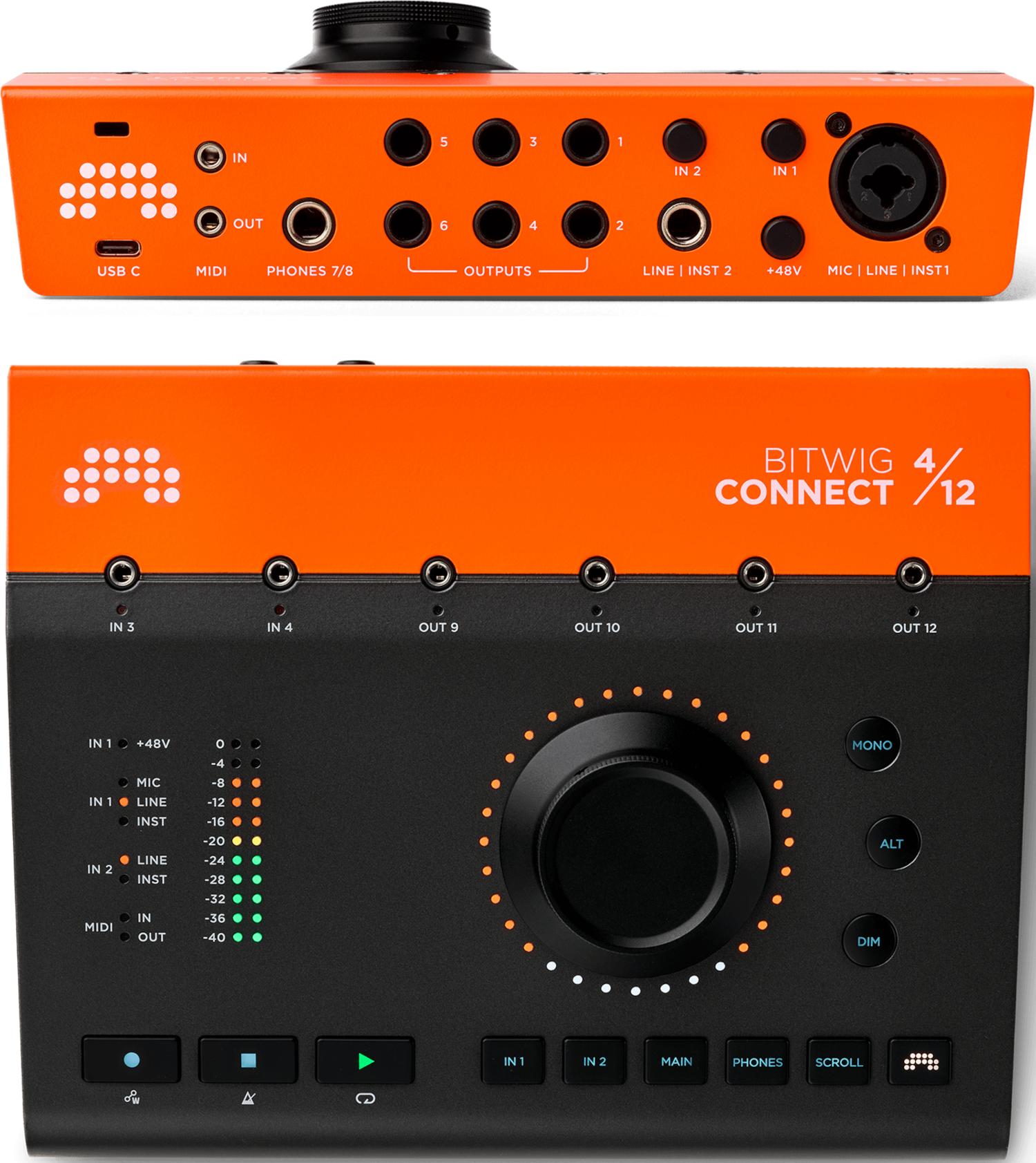 Bitwig Connect 4/12 MIDI & CV enabled Audio Interface - Andertons